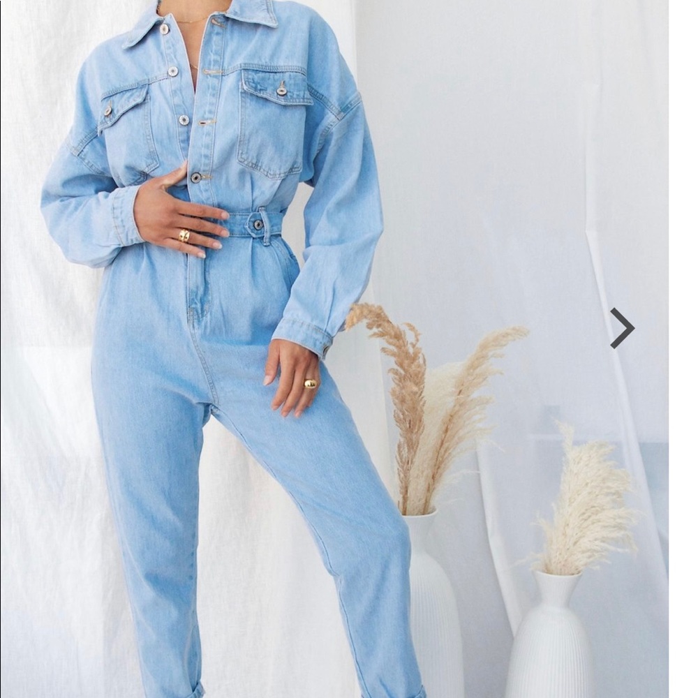 Mable denim jumpsuit
